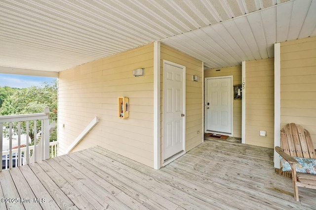 3350 Club Villas Dr # 105, Southport, NC 28461 - view of wooden deck