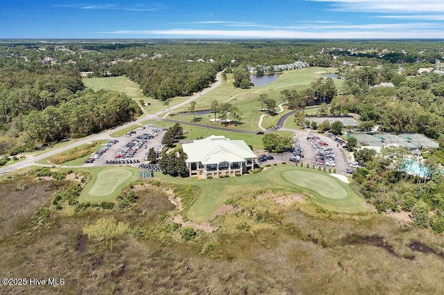 3350 Club Villas Dr # 105, Southport, NC 28461 - aerial view of property's location featuring a local golf course and a nearby body of water