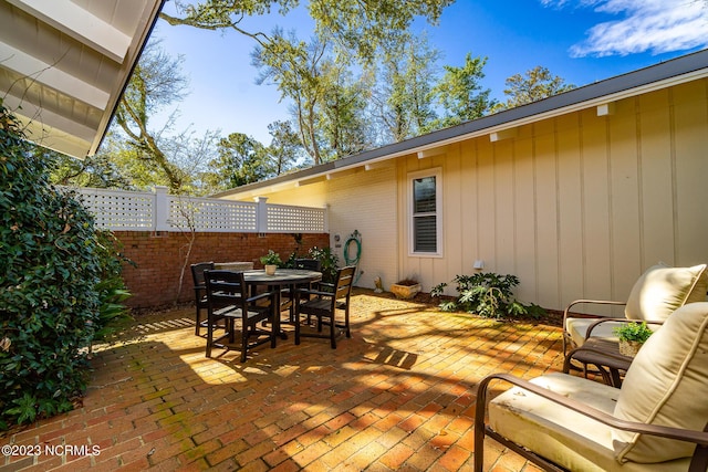 226 Oakleaf Dr, Pine Knoll Shores, NC 28512 - view of patio / terrace with outdoor dining space