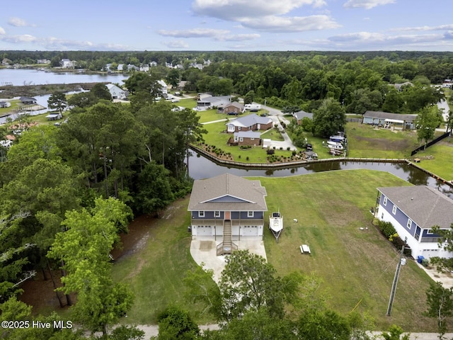 452 Crows Nest Ln, Sneads Ferry, NC 28460 - aerial view of a large body of water