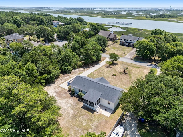 109 Inlet Ct, Hampstead, NC 28443 - bird's eye view of a nearby body of water