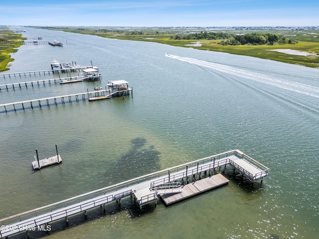 109 Inlet Ct, Hampstead, NC 28443 - drone / aerial view of a large body of water
