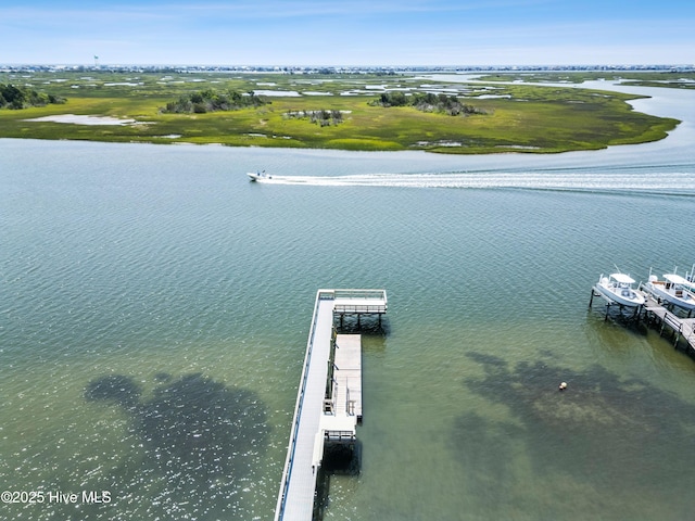 109 Inlet Ct, Hampstead, NC 28443 - aerial view of a nearby body of water