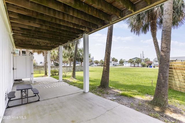 209 Georgia Ave, Carolina Beach, NC 28428 - view of patio / terrace