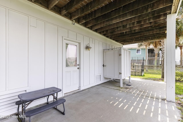 209 Georgia Ave, Carolina Beach, NC 28428 - view of patio / terrace