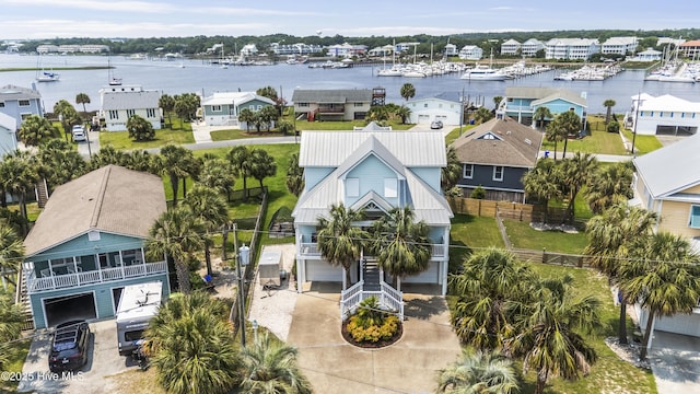 209 Georgia Ave, Carolina Beach, NC 28428 - aerial view of a nearby body of water