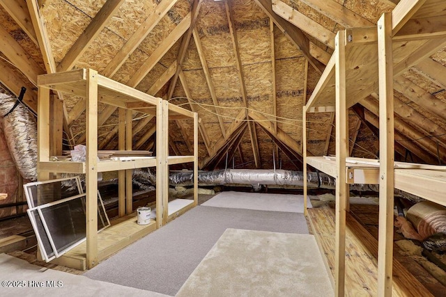 205 S Grist Mill Rd, Hampstead, NC 28443 - view of unfinished attic