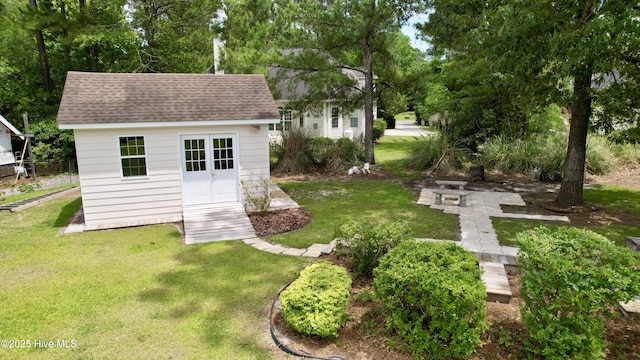 205 S Grist Mill Rd, Hampstead, NC 28443 - view of grassy yard with an outbuilding