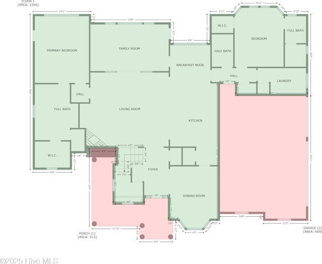 205 S Grist Mill Rd, Hampstead, NC 28443 - room layout