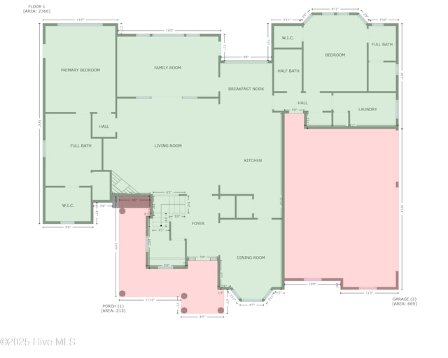 205 S Grist Mill Rd, Hampstead, NC 28443 - property floor plan
