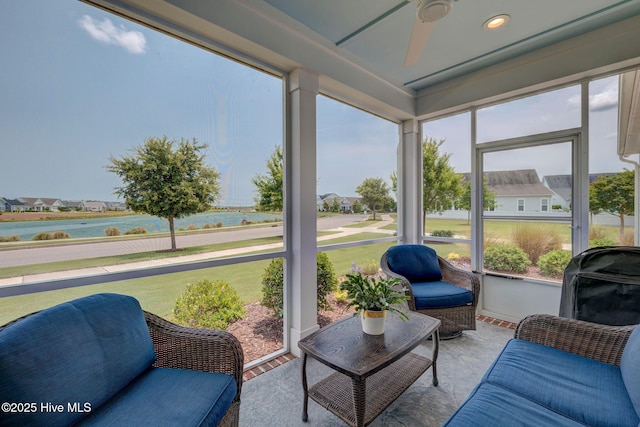 232 Trawlers Way, Wilmington, NC 28412 - sunroom / solarium with ceiling fan