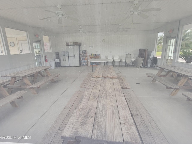 873 Bourne Dr SW, Ocean Isle Beach, NC 28469 - misc room with ceiling fan