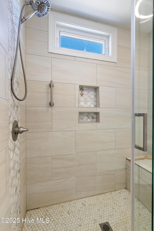 632 Settlers Ln, Kure Beach, NC 28449 - bathroom featuring a shower stall