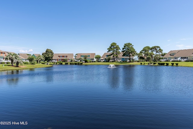 632 Settlers Ln, Kure Beach, NC 28449 - water view with nearby suburban area