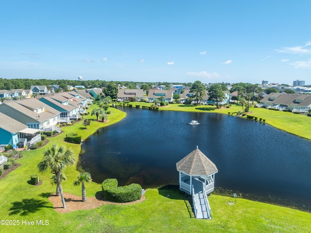 632 Settlers Ln, Kure Beach, NC 28449 - aerial view of residential area with a large body of water
