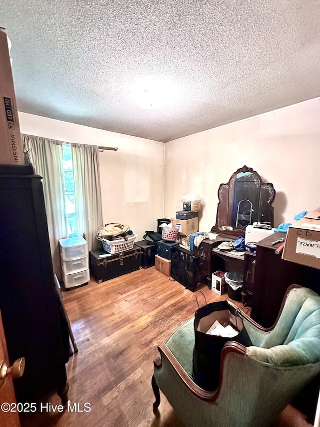 2513 David Ave, Kinston, NC 28501 - office space with wood finished floors and a textured ceiling