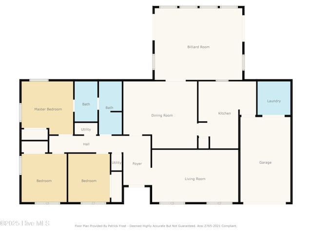527 Potts Rd, Dudley, NC 28333 - room layout