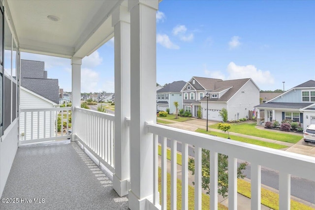1233 Lt Congleton Rd, Wilmington, NC 28409 - balcony with a residential view