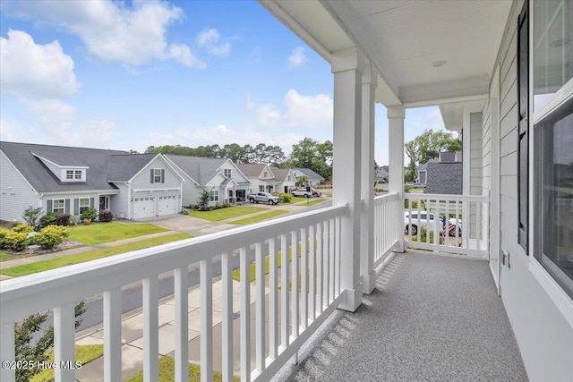 1233 Lt Congleton Rd, Wilmington, NC 28409 - balcony featuring a residential view