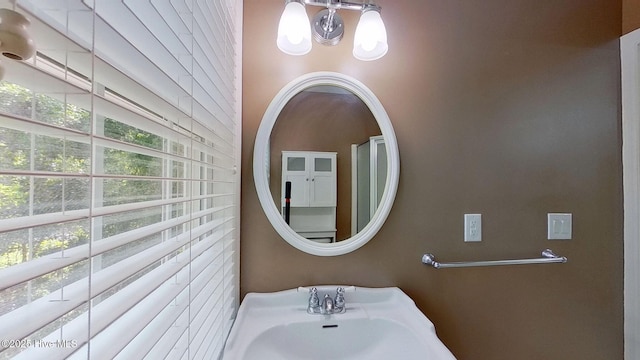 2019 Royal Pines Dr, New Bern, NC 28560 - bathroom with plenty of natural light and a sink