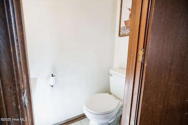 10179 NC Highway 305, Jackson, NC 27845 - bathroom with toilet and tile patterned floors