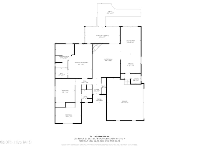 3863 Daphine Ct, Wilmington, NC 28409 - floor plan / room layout