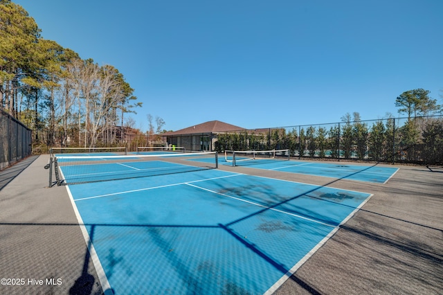 6003 Mount Carmel Parke, Wilmington, NC 28412 - view of tennis court with community basketball court
