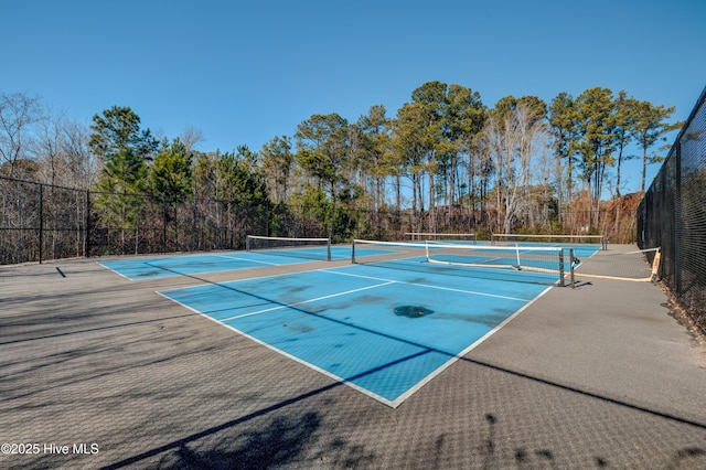 6003 Mount Carmel Parke, Wilmington, NC 28412 - view of tennis court with community basketball court