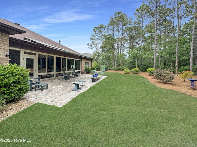 6003 Mount Carmel Parke, Wilmington, NC 28412 - view of green lawn featuring a patio