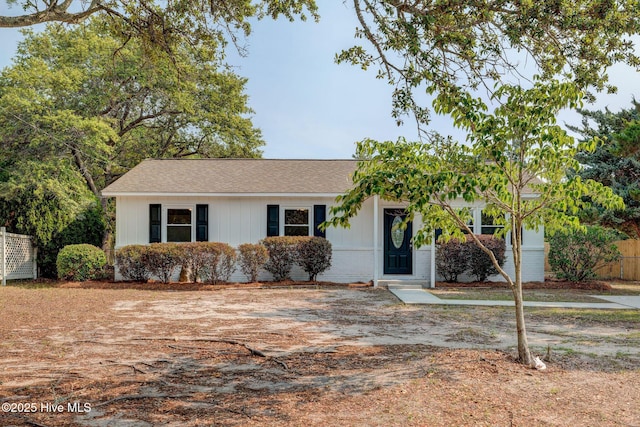326 Cathay Rd, Wilmington, NC 28412 - view of front of property featuring brick siding and roof with shingles