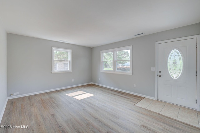 326 Cathay Rd, Wilmington, NC 28412 - entryway featuring wood finished floors and baseboards