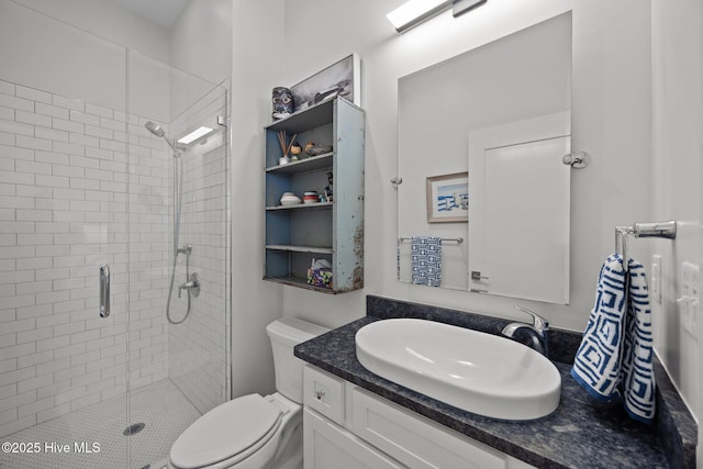 183 W Main St Unit 205, Washington, NC 27889 - full bathroom featuring a stall shower and vanity