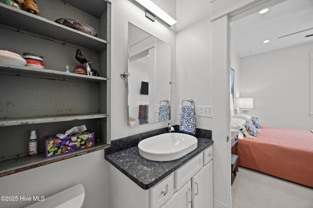 183 W Main St Unit 205, Washington, NC 27889 - ensuite bathroom featuring vanity and recessed lighting
