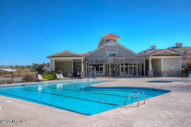 395 S Crow Creek Dr NW Unit 1615, Calabash, NC 28467 - community pool featuring a patio area
