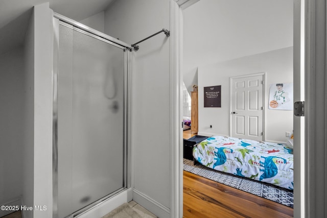 4967 E NC-24 Hwy, Beulaville, NC 28518 - full bath featuring a stall shower and baseboards