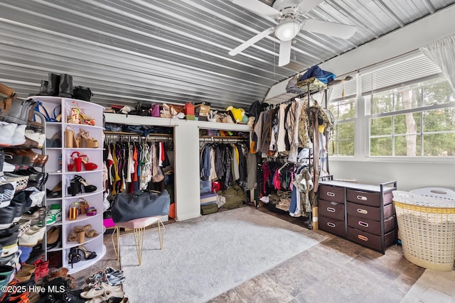 4967 E NC-24 Hwy, Beulaville, NC 28518 - spacious closet featuring ceiling fan