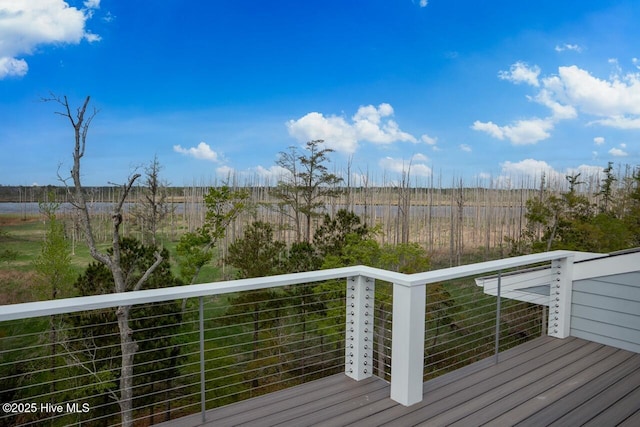 2593 Alvernia Dr, Castle Hayne, NC 28429 - view of deck