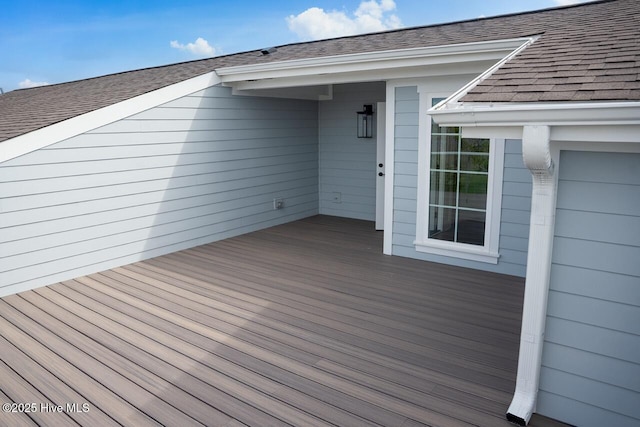 2593 Alvernia Dr, Castle Hayne, NC 28429 - view of wooden terrace
