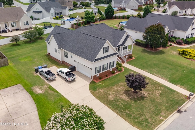 3804 Wyattwood Dr N, Wilson, NC 27896 - aerial view of residential area