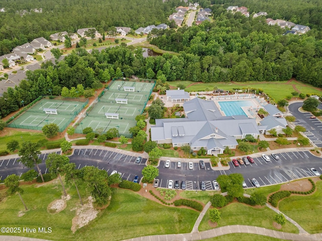 2968 Hatchers Run, Leland, NC 28451 - view of property location featuring a heavily wooded area