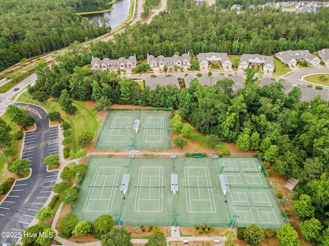 2968 Hatchers Run, Leland, NC 28451 - aerial view of residential area with a large body of water
