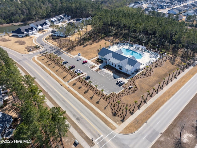 2968 Hatchers Run, Leland, NC 28451 - bird's eye view of a pool