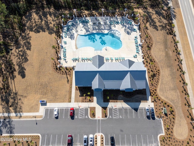 2968 Hatchers Run, Leland, NC 28451 - bird's eye view of a pool