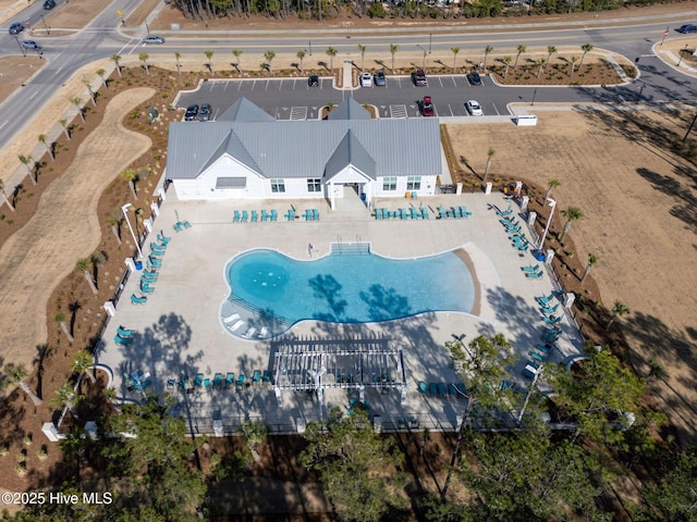 2968 Hatchers Run, Leland, NC 28451 - aerial view of a pool