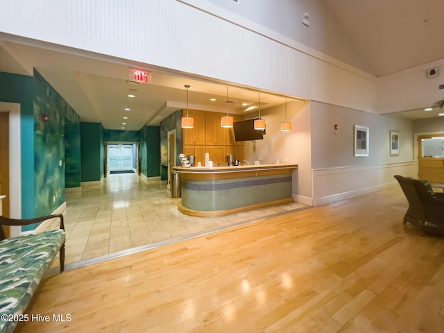 2968 Hatchers Run, Leland, NC 28451 - reception featuring high vaulted ceiling
