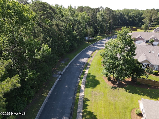 1335 Arbor Ridge Way, Leland, NC 28451 - drone / aerial view of a heavily wooded area
