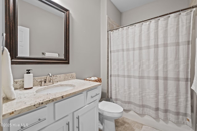 264 Bibey Rd, Carthage, NC 28327 - bathroom featuring vanity, toilet, and shower / bath combo