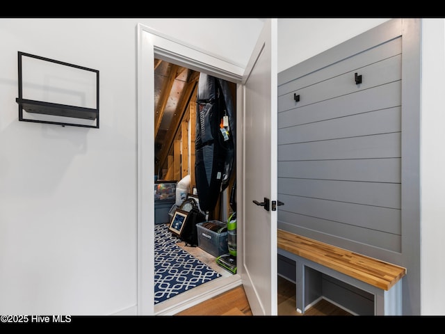 1012 Midnight Channel Rd, Wilmington, NC 28403 - mudroom with wood finished floors