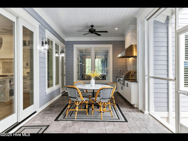 1012 Midnight Channel Rd, Wilmington, NC 28403 - view of sunroom
