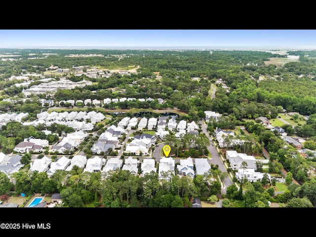 1012 Midnight Channel Rd, Wilmington, NC 28403 - aerial overview of property's location with nearby suburban area